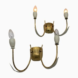 Sconces Attributed to Stilnovo, Italy, 1950s, Set of 2-XQC-1271141