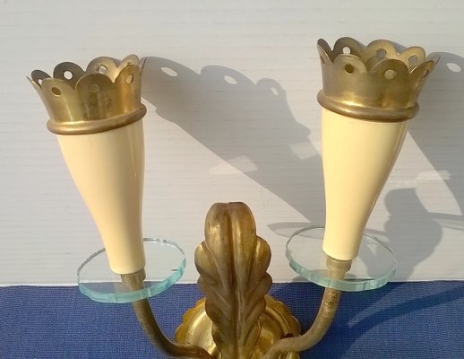 Sconces by Angelo Lelii for Arredoluce, 1940s, Set of 3-EI-171360