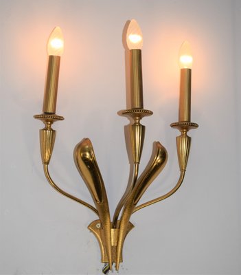 Sconces by Gaetano Sciolari, Italy, 1950s, Set of 2-AOL-1359642