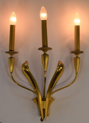 Sconces by Gaetano Sciolari, Italy, 1950s, Set of 2-AOL-1359642