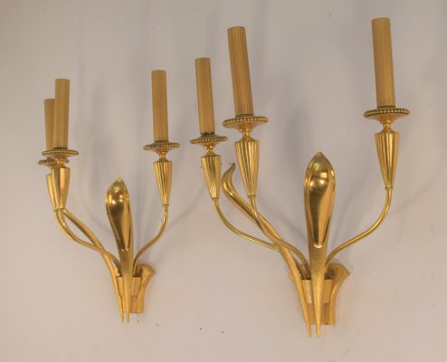 Sconces by Gaetano Sciolari, Italy, 1950s, Set of 2-AOL-1359642