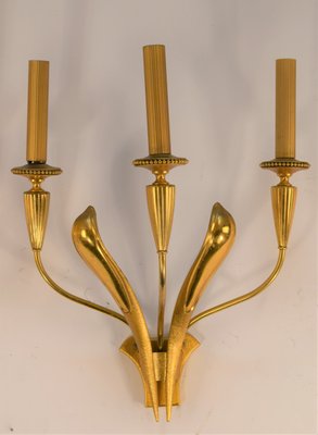 Sconces by Gaetano Sciolari, Italy, 1950s, Set of 2-AOL-1359642