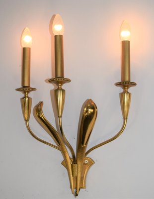 Sconces by Gaetano Sciolari, Italy, 1950s, Set of 2-AOL-1359642