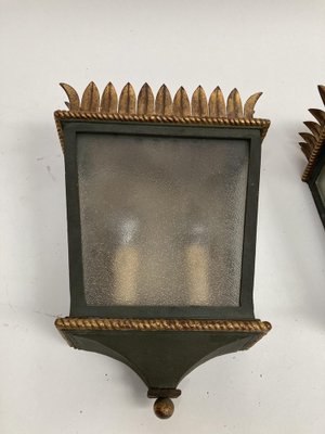 Sconces by Gilbert Poillerat, Set of 2-VRR-1047438