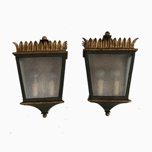 Sconces by Gilbert Poillerat, Set of 2-VRR-1047438