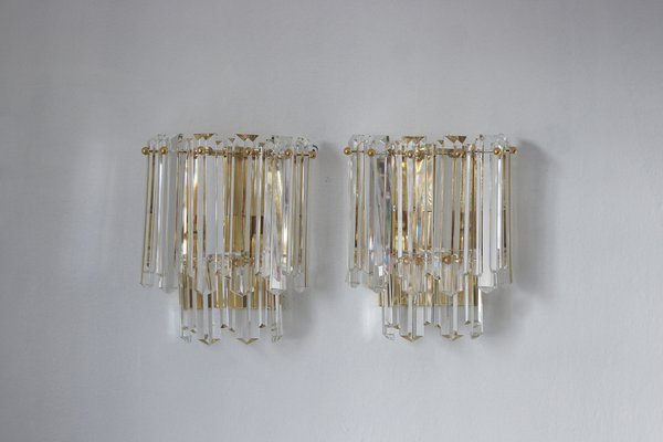 Sconces by J. T. Kalmar for Kalmar Franken KG, 1970s, Set of 2-UMB-1764420