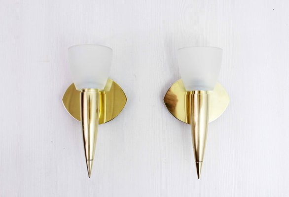 Sconces from Leola, Italy, 1970s, Set of 2-BQF-1389479