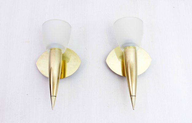 Sconces from Leola, Italy, 1970s, Set of 2-BQF-1389479