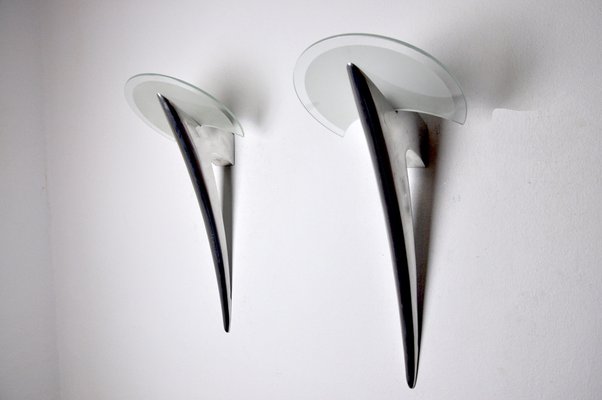 Sconces from Metalarte, Spain, 1970s, Set of 2-EJE-1169580