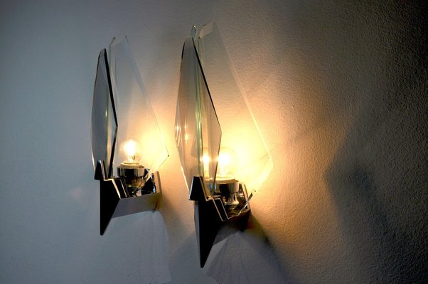 Sconces from Veca, Italy, 1970, Set of 2-EJE-954092