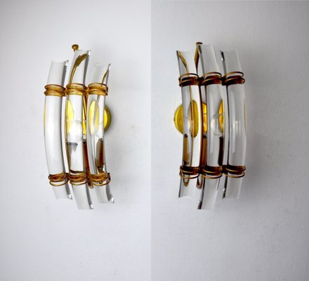 Sconces from Venini, Italy, 1970, Set of 2-EJE-1028134