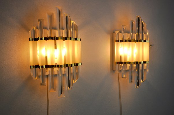 Sconces from Venini, Italy, 1970s, Set of 2-EJE-958622