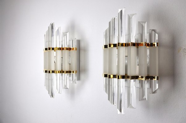 Sconces from Venini, Italy, 1970s, Set of 2-EJE-958622