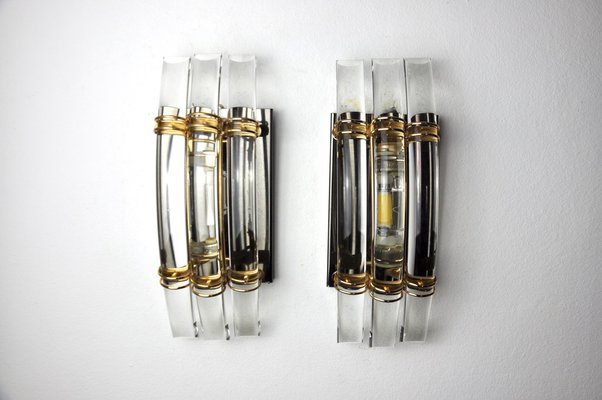 Sconces from Venini, Italy, 1980s, Set of 2-EJE-958614