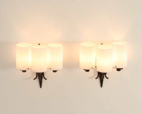 Sconces in Wrought Iron by Jordi Vilanova, Spain, 1960s, Set of 2-UB-1818667