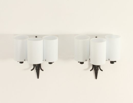 Sconces in Wrought Iron by Jordi Vilanova, Spain, 1960s, Set of 2-UB-1818667