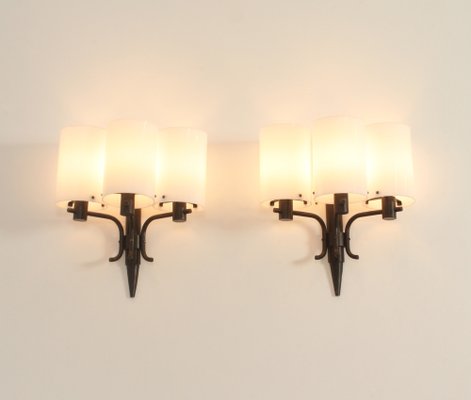 Sconces in Wrought Iron by Jordi Vilanova, Spain, 1960s, Set of 2-UB-1818667