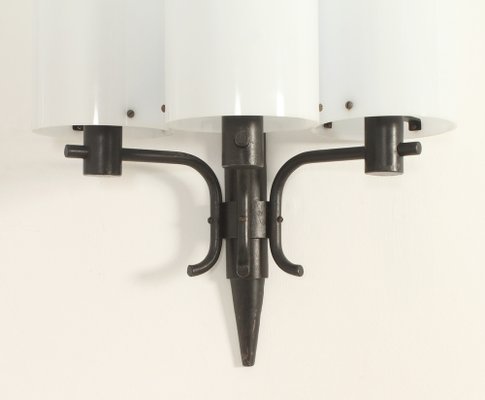 Sconces in Wrought Iron by Jordi Vilanova, Spain, 1960s, Set of 2-UB-1818667