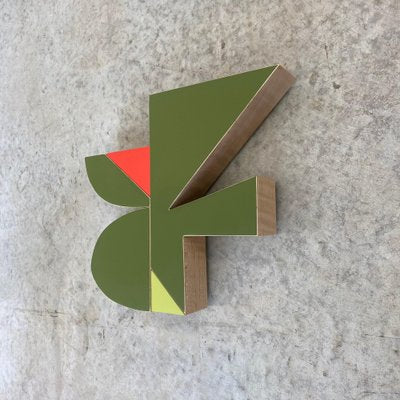 Scott Troxel, Clover, 2024, Acrylic on Wood Sculpture-CHG-2037965