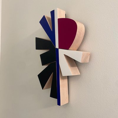 Scott Troxel, StarFoil, 2023, Acrylic on Solid Maple-CHG-2037247