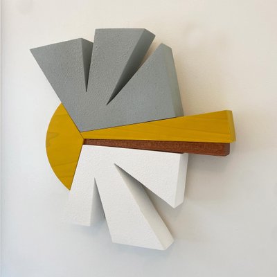 Scott Troxel, ZAP, 2023, Acrylic & Wood Sculpture-CHG-2030886