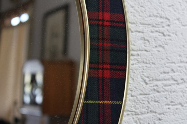 Scottish Fabric Mirror, 1960-BQF-1315372