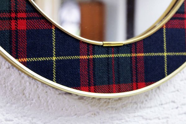 Scottish Fabric Mirror, 1960-BQF-1315372