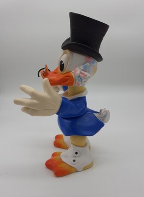 Scrooge Puppet with Stick in Rubber from Walt Disney Production, 1962-PCO-1789095