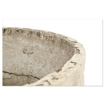 Sculpted Stone Exterior Basin with Colonnade-NQ-1729778