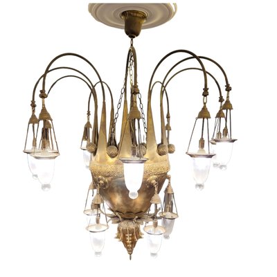 Sculptural 16-Light Chandelier by Basil Al Bayati-TCS-1742619