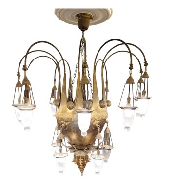 Sculptural 16-Light Chandelier by Basil Al Bayati-TCS-1742619