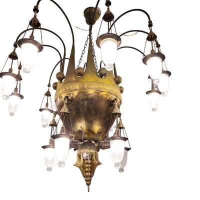 Sculptural 16-Light Chandelier by Basil Al Bayati-TCS-1742619