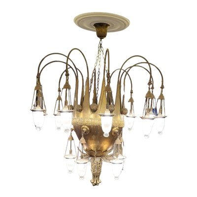 Sculptural 16-Light Chandelier by Basil Al Bayati-TCS-1742619