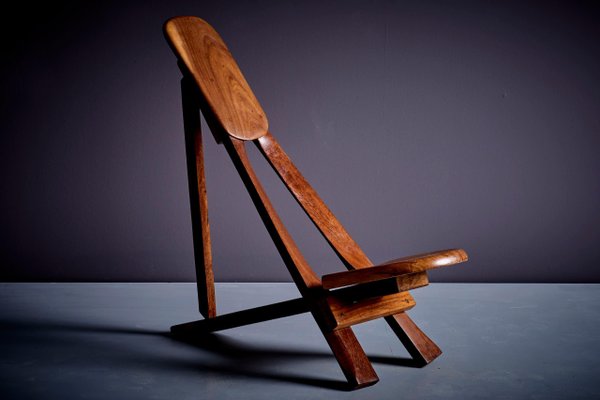 Sculptural African Studio Chair, 1960s-SFD-1782977