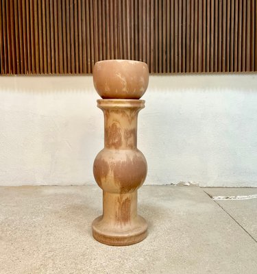 Sculptural Ceramic Column Planter by Otto Keramik, Germany 1970s-JP-1362034