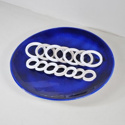 Sculptural Ceramic Plate by De Pascalis, 1970s-JQO-687805