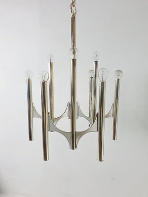 Sculptural Chandelier attributed to Gaetano Sciolari, Italy, 1970s-FO-1765690