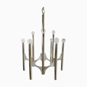 Sculptural Chandelier attributed to Gaetano Sciolari, Italy, 1970s-FO-1765690