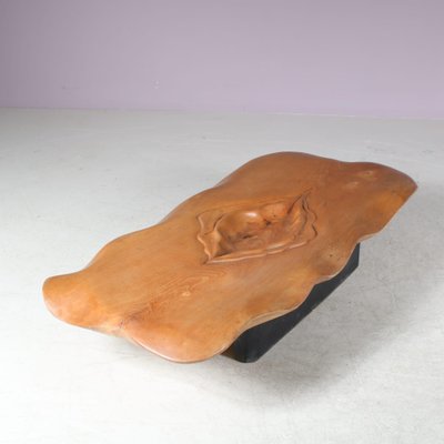 Sculptural Coffee Table by Gerard Ducouret, France, 1980s-GG-2032755