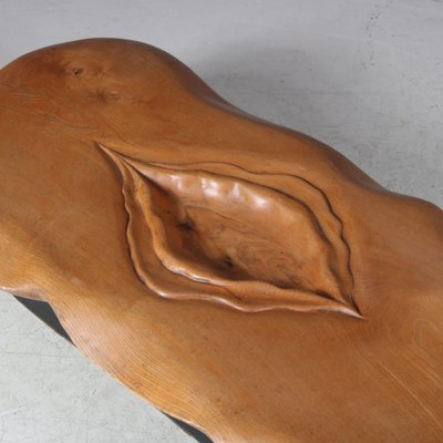 Sculptural Coffee Table by Gerard Ducouret, France, 1980s-GG-2032755