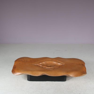 Sculptural Coffee Table by Gerard Ducouret, France, 1980s-GG-2032755