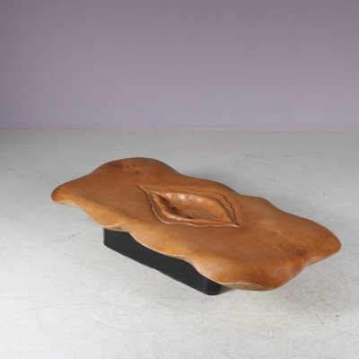 Sculptural Coffee Table by Gerard Ducouret, France, 1980s-GG-2032755