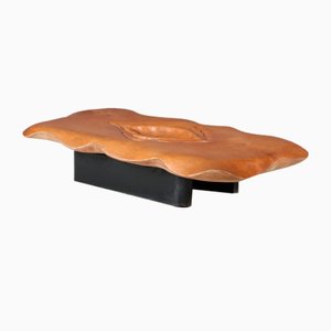 Sculptural Coffee Table by Gerard Ducouret, France, 1980s-GG-2032755