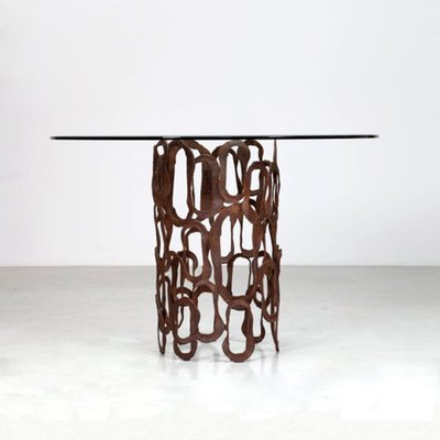 Sculptural Dining Table by Angelo Rinaldi for Angelo Rinaldi, 1970s-TIT-639183