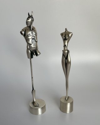 Sculptural Group, Royal Couple by Paul Wunderlich, Set of 2-CBS-875767