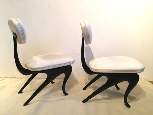 Sculptural Lounge Chairs by Jordan Mozer for the Hudson Restaurant Chicago, Set of 2-RDZ-1071224