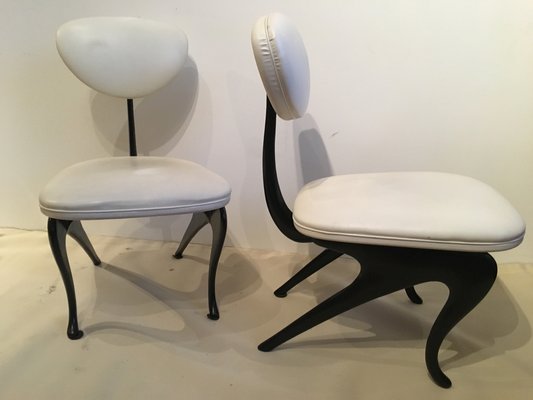 Sculptural Lounge Chairs by Jordan Mozer for the Hudson Restaurant Chicago, Set of 2-RDZ-1071224