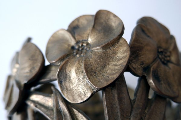 Sculptural Massive Brass Umbrella Stand 1960s-WPT-875818