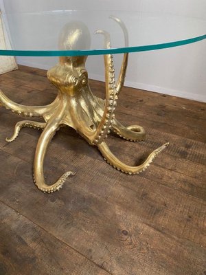 Sculptural Octopus Gilt Bronze Center or Dining Table-MBH-1052810