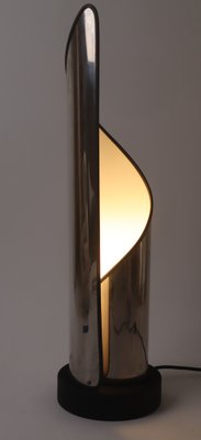 Sculptural Stainless Steel Floor Lamp from Stilnovo, 1970s-ESB-2043390